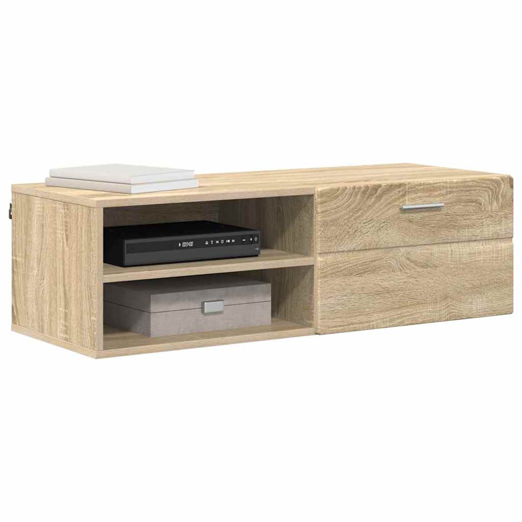 Wooden Cabinet Sonoma Oak 100.5 x 39 x 30 cm Engineered Wood