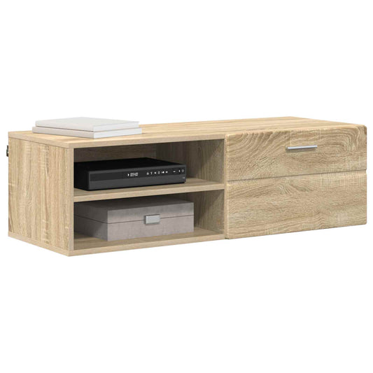 Wooden Cabinet Sonoma Oak 100.5 x 39 x 30 cm Engineered Wood