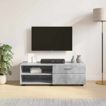 Wooden Cabinet with Drawer High Gloss White 100.5 x 39 x 30 cm