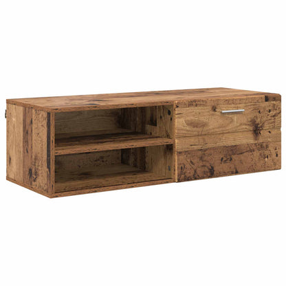 Wooden Cabinet Old Wood 100.5 x 39 x 30 cm Engineered Wood