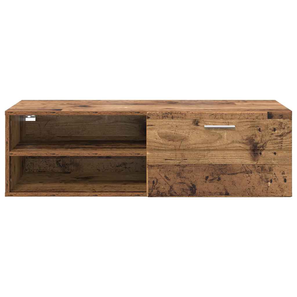 Wooden Cabinet Old Wood 100.5 x 39 x 30 cm Engineered Wood