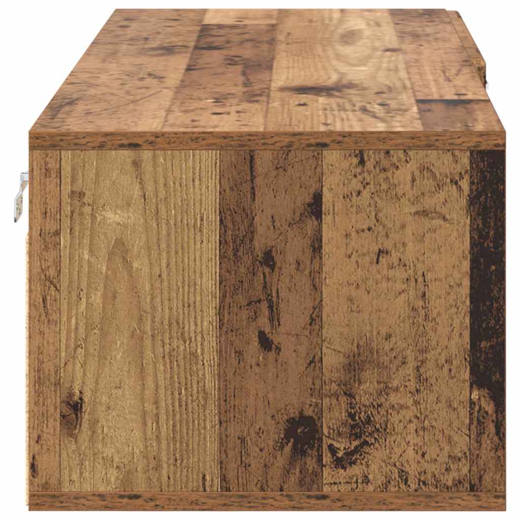 Wooden Cabinet Old Wood 100.5 x 39 x 30 cm Engineered Wood
