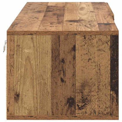 Wooden Cabinet Old Wood 100.5 x 39 x 30 cm Engineered Wood