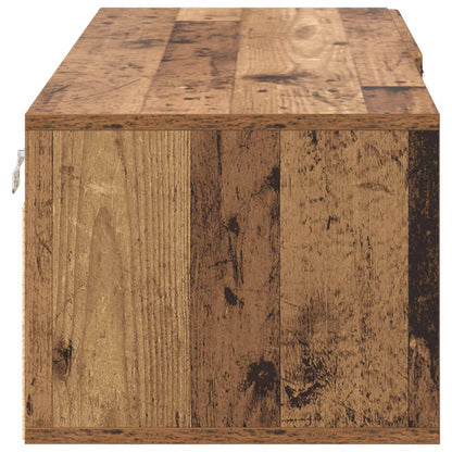 Wooden Cabinet Old Wood 100.5 x 39 x 30 cm Engineered Wood