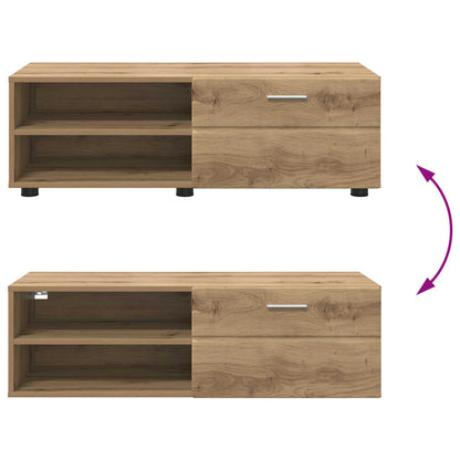 Wooden Cabinet Artisan Oak 100.5 x 39 x 30 cm Engineered Wood