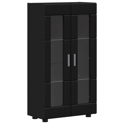 Sideboard FLORIN Black 55.5 x 29 x 100 cm Engineered Wood