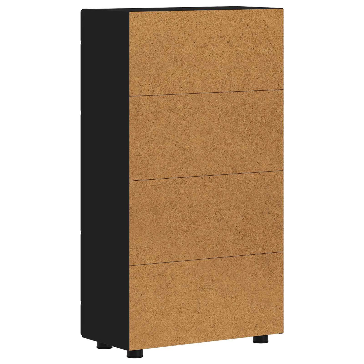 Sideboard FLORIN Black 55.5 x 29 x 100 cm Engineered Wood