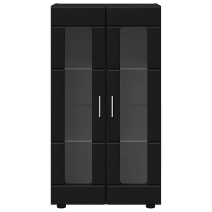Sideboard FLORIN Black 55.5 x 29 x 100 cm Engineered Wood