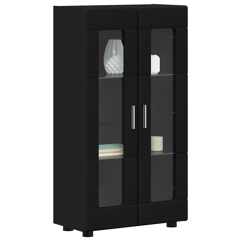 Sideboard FLORIN Black 55.5 x 29 x 100 cm Engineered Wood