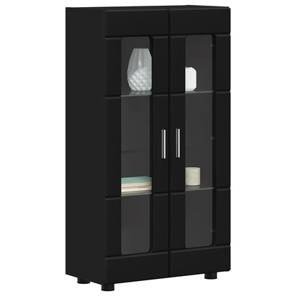 Sideboard FLORIN Black 55.5 x 29 x 100 cm Engineered Wood