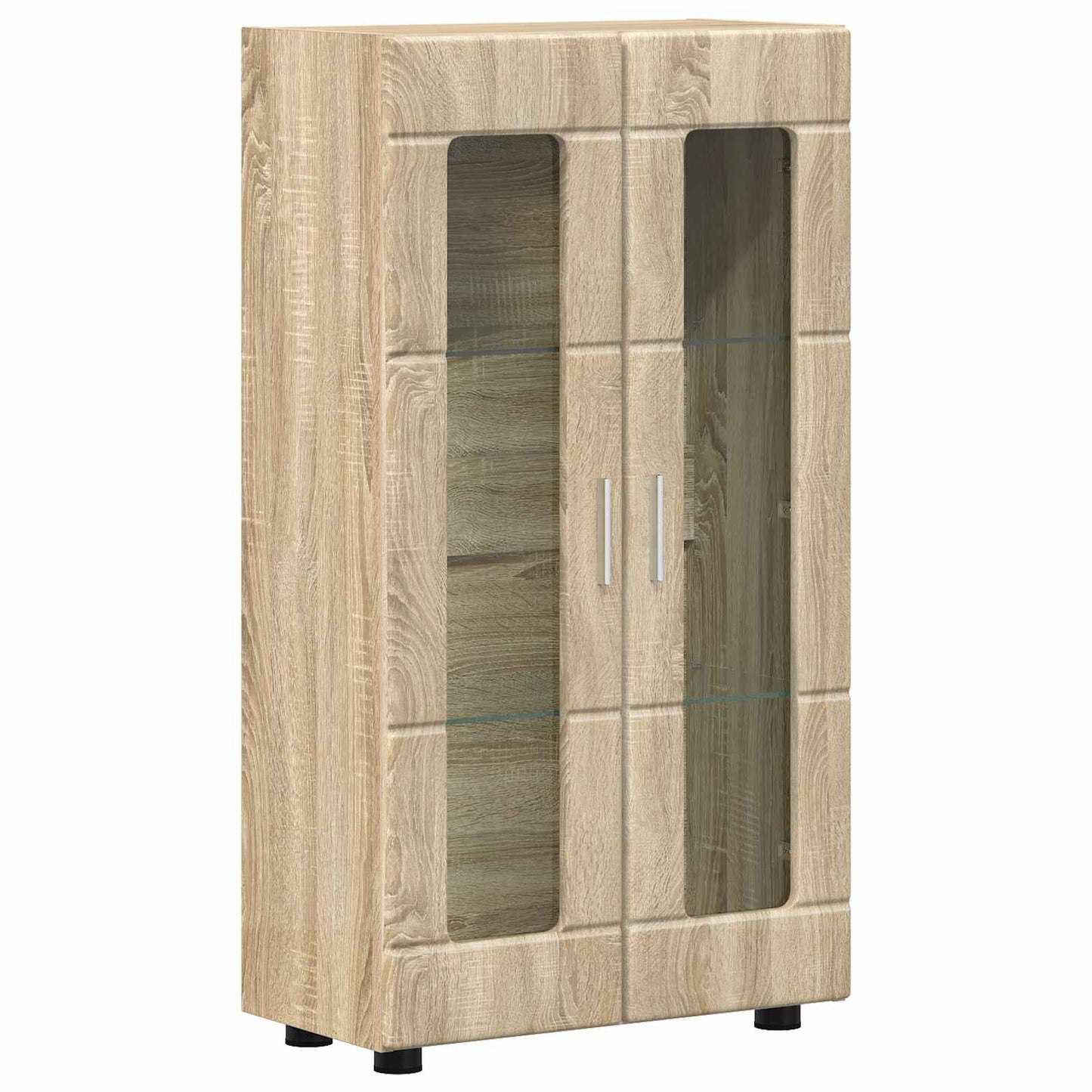 Sideboard FLORIN Sonoma Oak 55.5 x 29 x 100 cm Engineered Wood