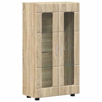 Sideboard FLORIN Sonoma Oak 55.5 x 29 x 100 cm Engineered Wood