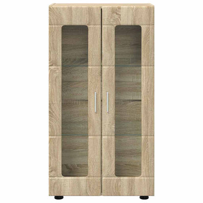 Sideboard FLORIN Sonoma Oak 55.5 x 29 x 100 cm Engineered Wood