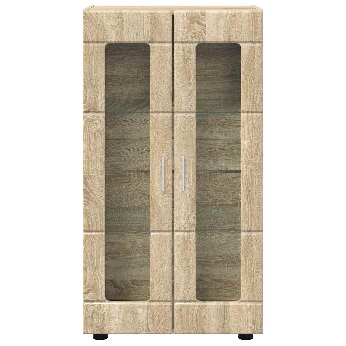 Sideboard FLORIN Sonoma Oak 55.5 x 29 x 100 cm Engineered Wood