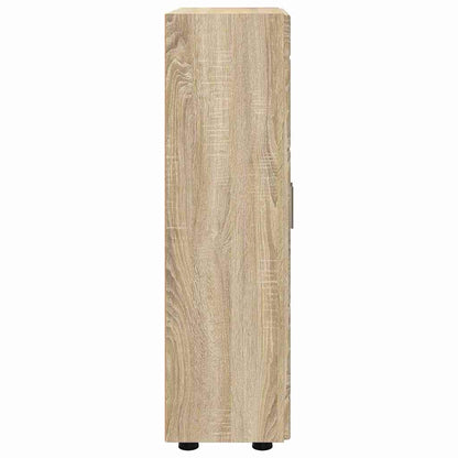 Sideboard FLORIN Sonoma Oak 55.5 x 29 x 100 cm Engineered Wood