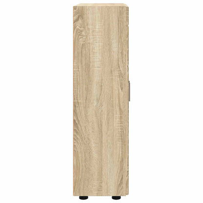 Sideboard FLORIN Sonoma Oak 55.5 x 29 x 100 cm Engineered Wood