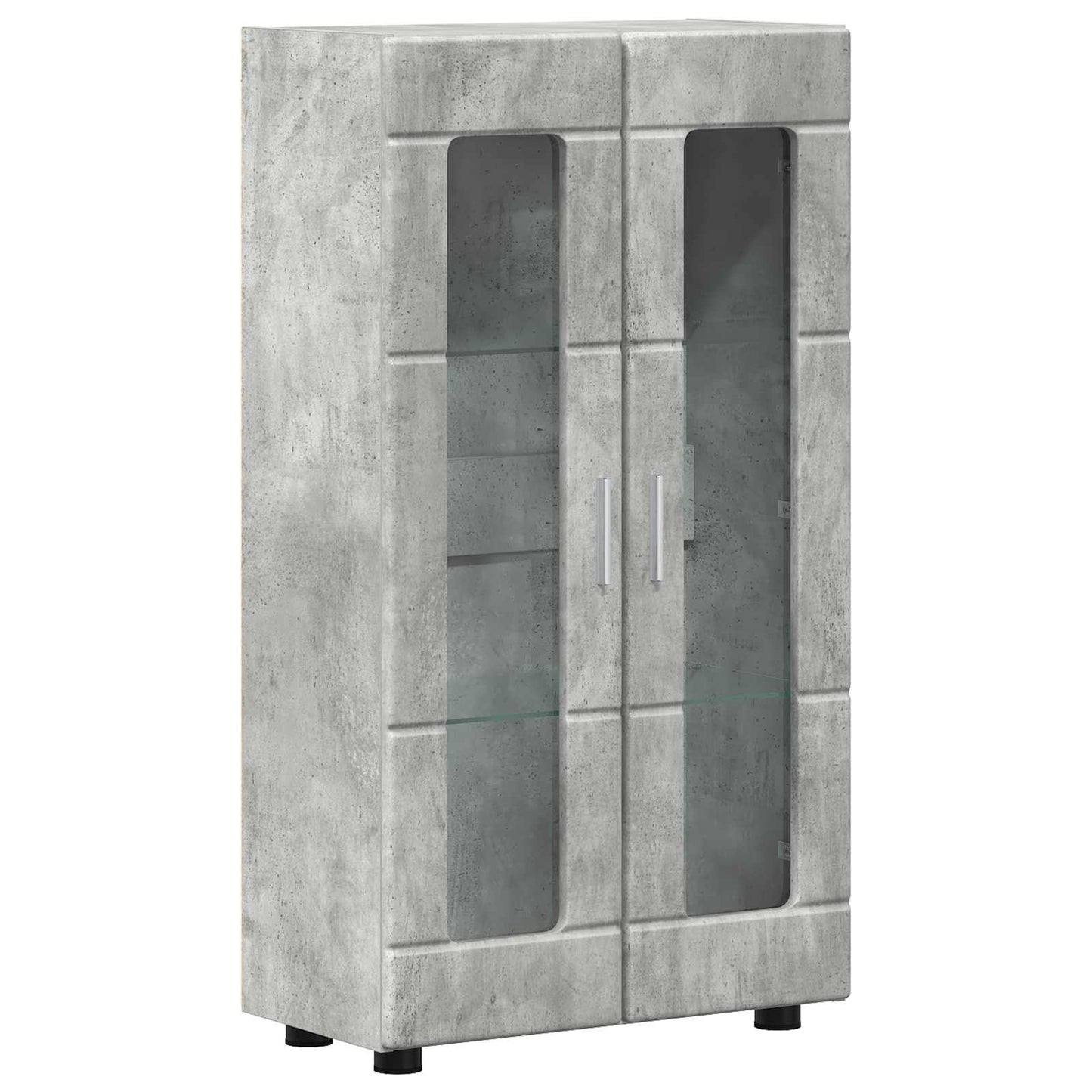 Sideboard FLORIN 55.5 x 29 x 100 cm Concrete Grey