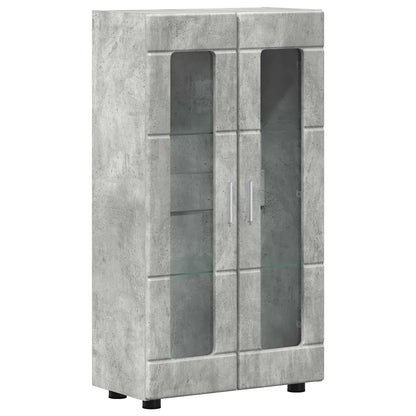 Sideboard FLORIN 55.5 x 29 x 100 cm Concrete Grey