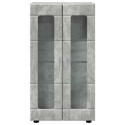 Sideboard FLORIN 55.5 x 29 x 100 cm Concrete Grey
