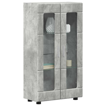 Sideboard FLORIN 55.5 x 29 x 100 cm Concrete Grey