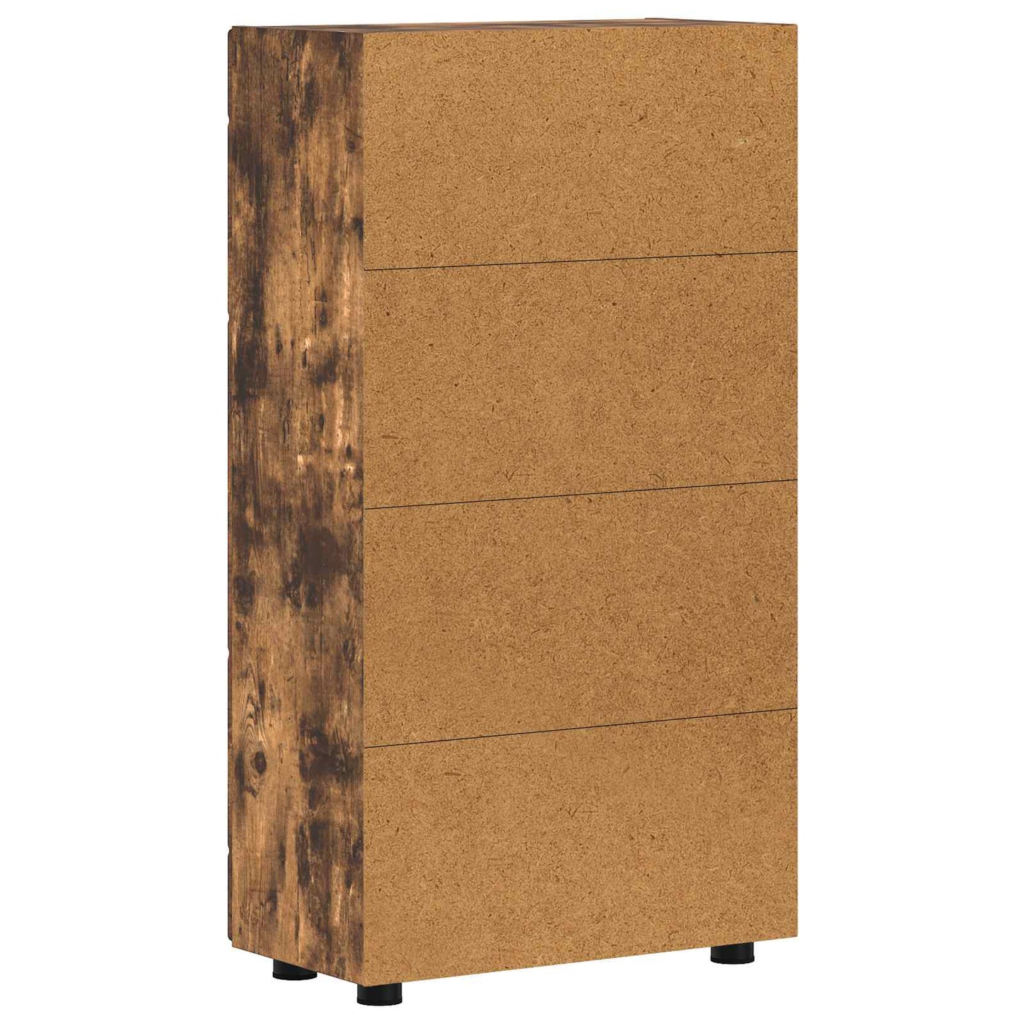 Sideboard FLORIN Smoked Oak 55.5 x 29 x 100 cm Engineered Wood