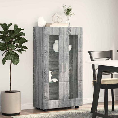Sideboard FLORIN Grey Sonoma 55.5 x 29 x 100 cm Engineered Wood