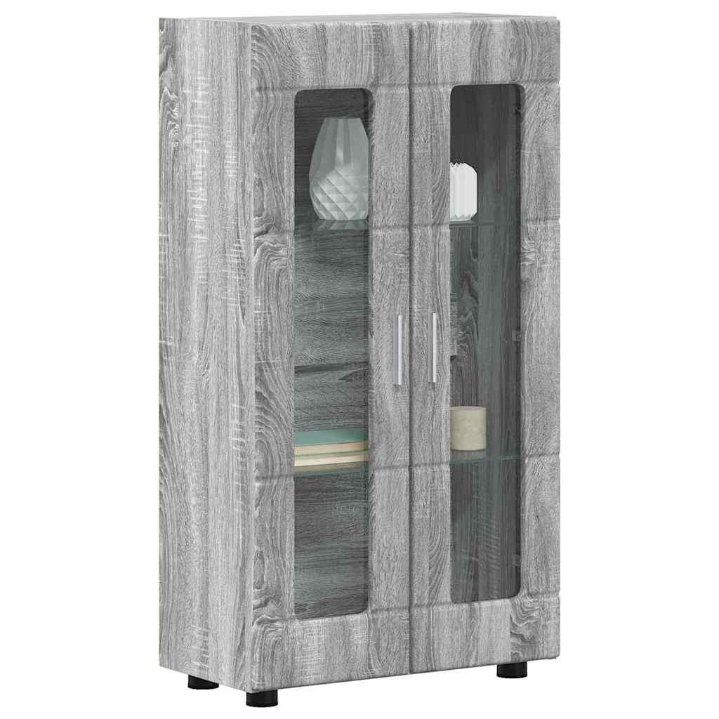 Sideboard FLORIN Grey Sonoma 55.5 x 29 x 100 cm Engineered Wood