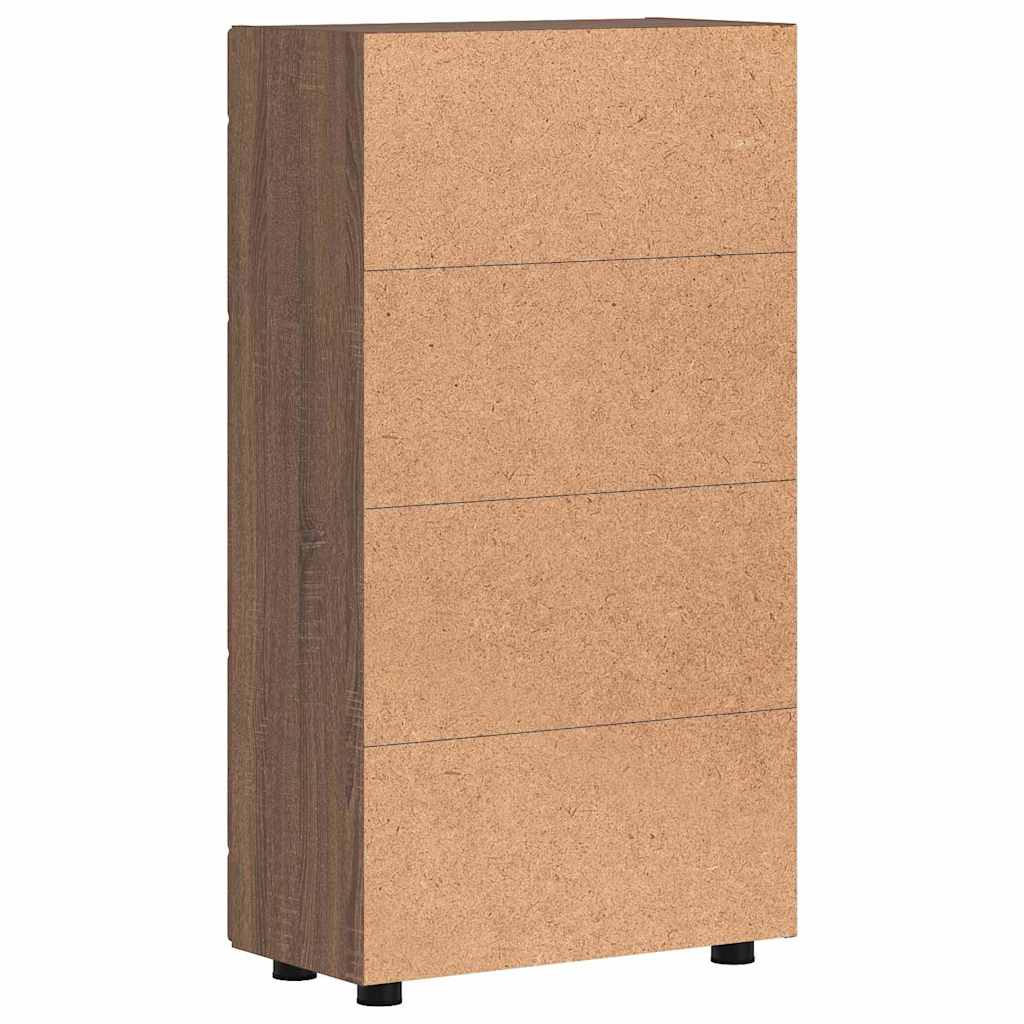 Sideboard FLORIN Brown Oak 55.5 x 29 x 100 cm Engineered Wood