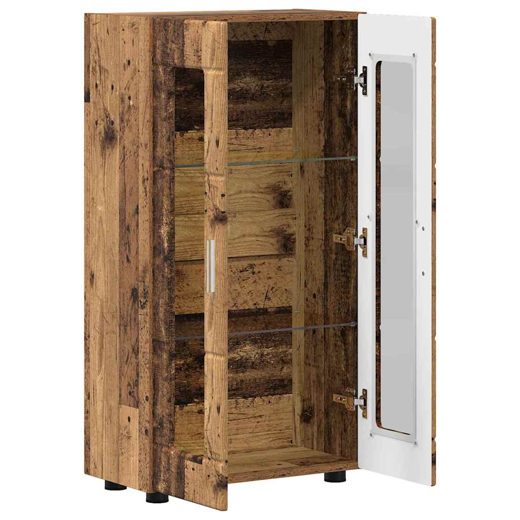 Sideboard FLORIN Old Wood 55.5 x 29 x 100 cm Engineered Wood