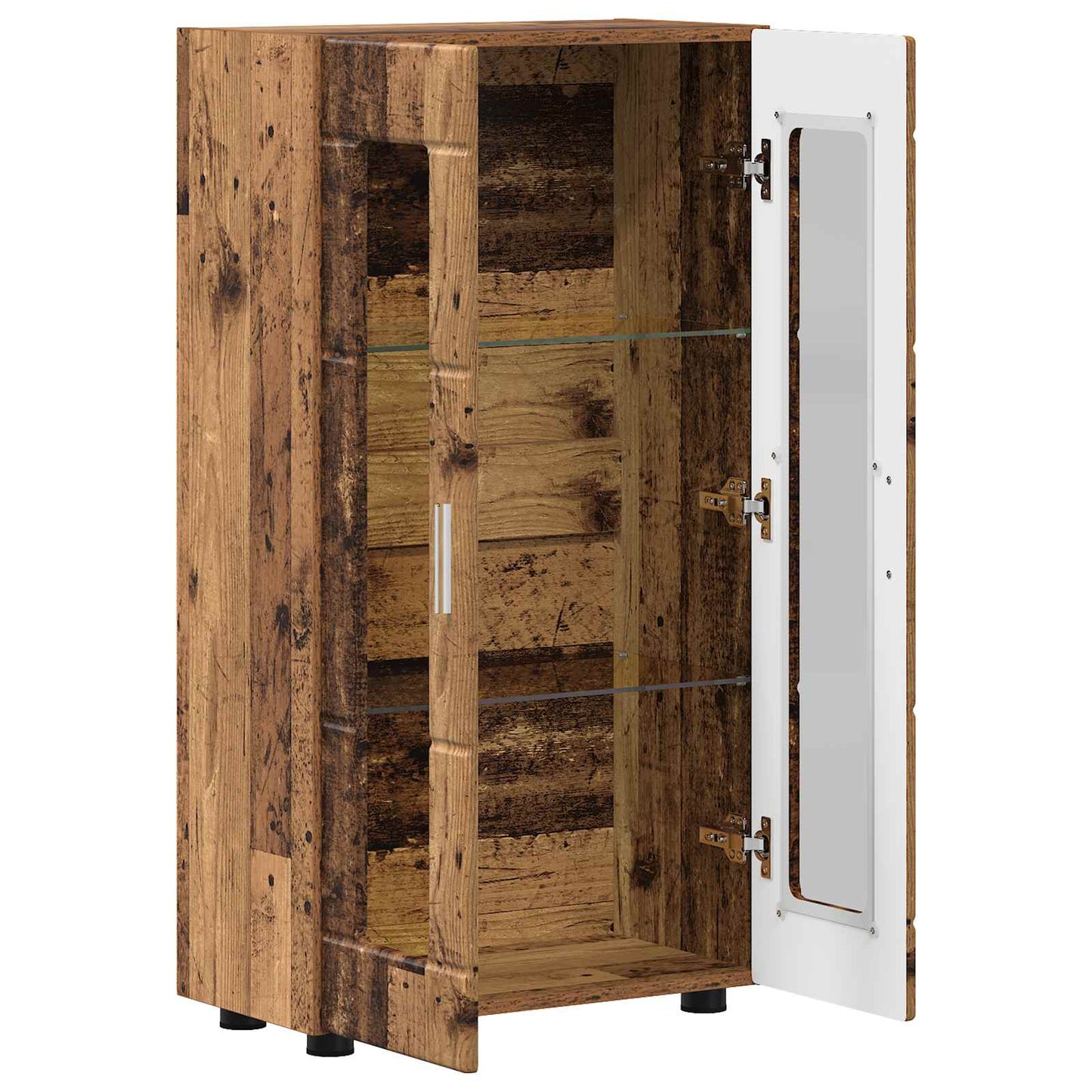 Sideboard FLORIN Old Wood 55.5 x 29 x 100 cm Engineered Wood