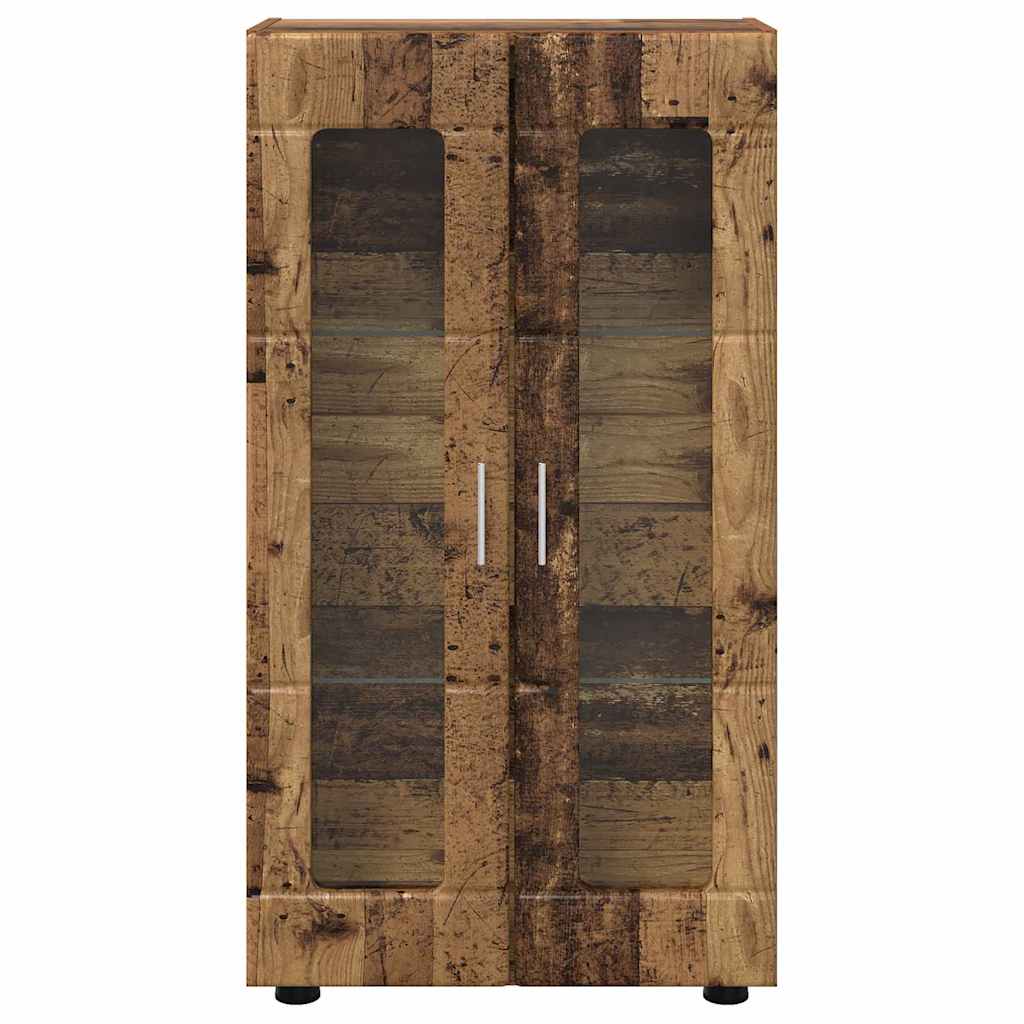 Sideboard FLORIN Old Wood 55.5 x 29 x 100 cm Engineered Wood