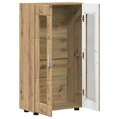 Sideboard FLORIN Artisan Oak 55.5 x 29 x 100 cm Engineered Wood