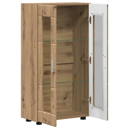 Sideboard FLORIN 55.5 x 29 x 100 cm Artisan Oak Engineered Wood