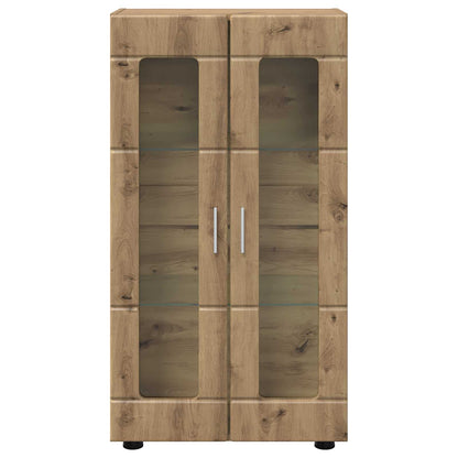 Sideboard FLORIN Artisan Oak 55.5 x 29 x 100 cm Engineered Wood