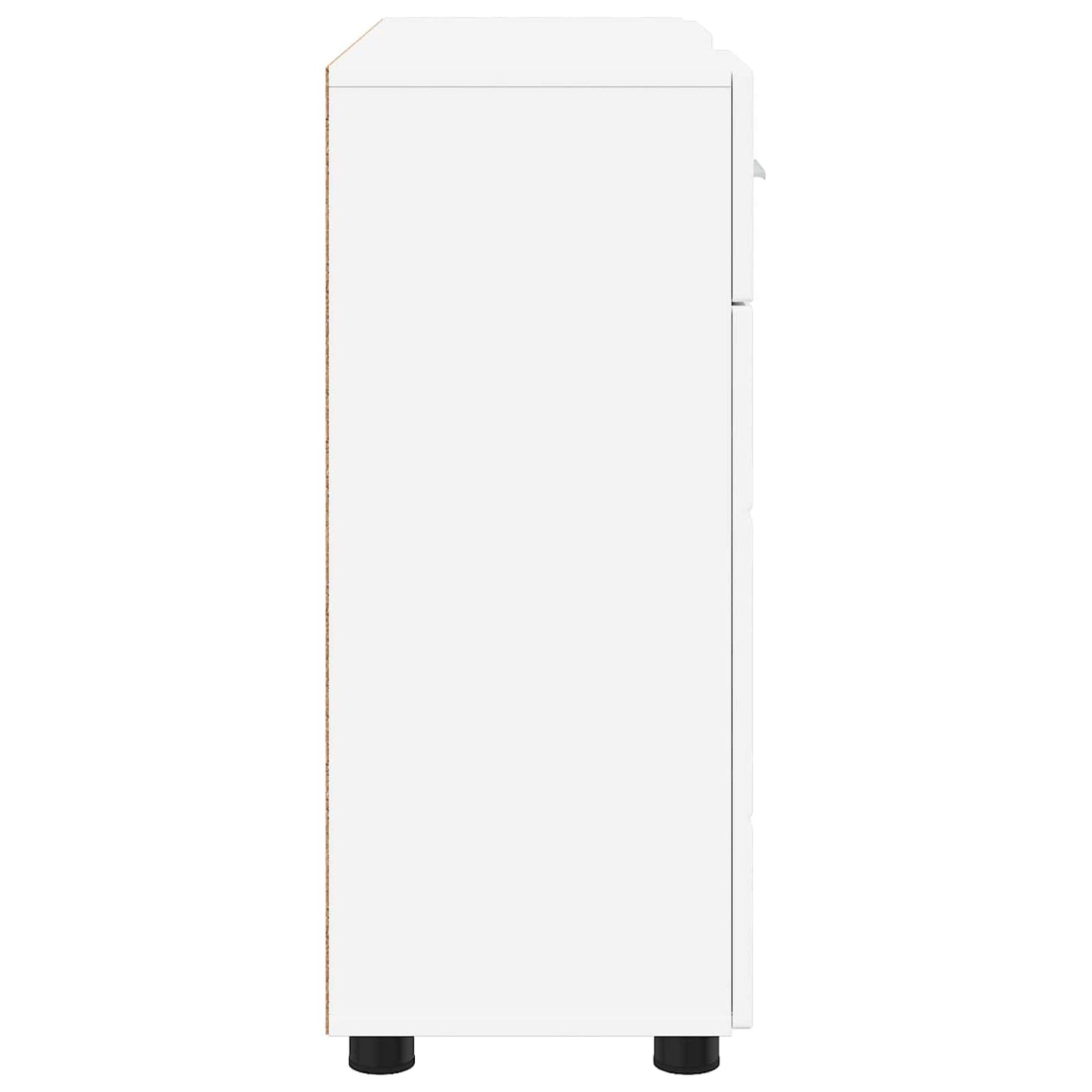 Wooden Cabinet White 88.5 x 30.5 x 73 cm Engineered Wood