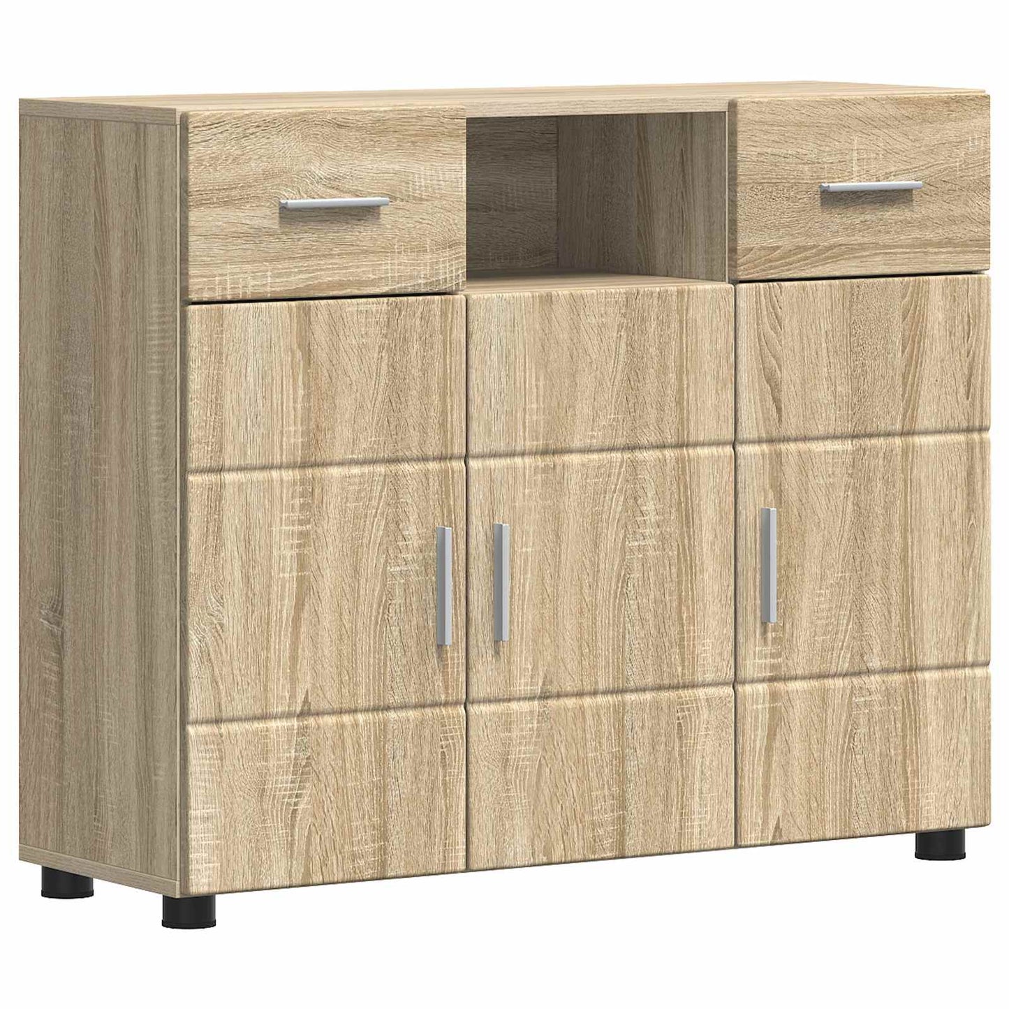 Wooden Cabinet Sonoma Oak 88.5 x 30.5 x 73 cm Engineered Wood