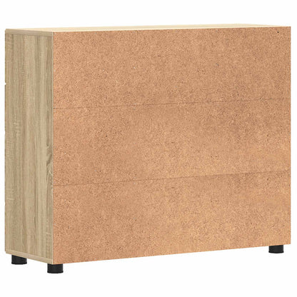 Wooden Cabinet Sonoma Oak 88.5 x 30.5 x 73 cm Engineered Wood
