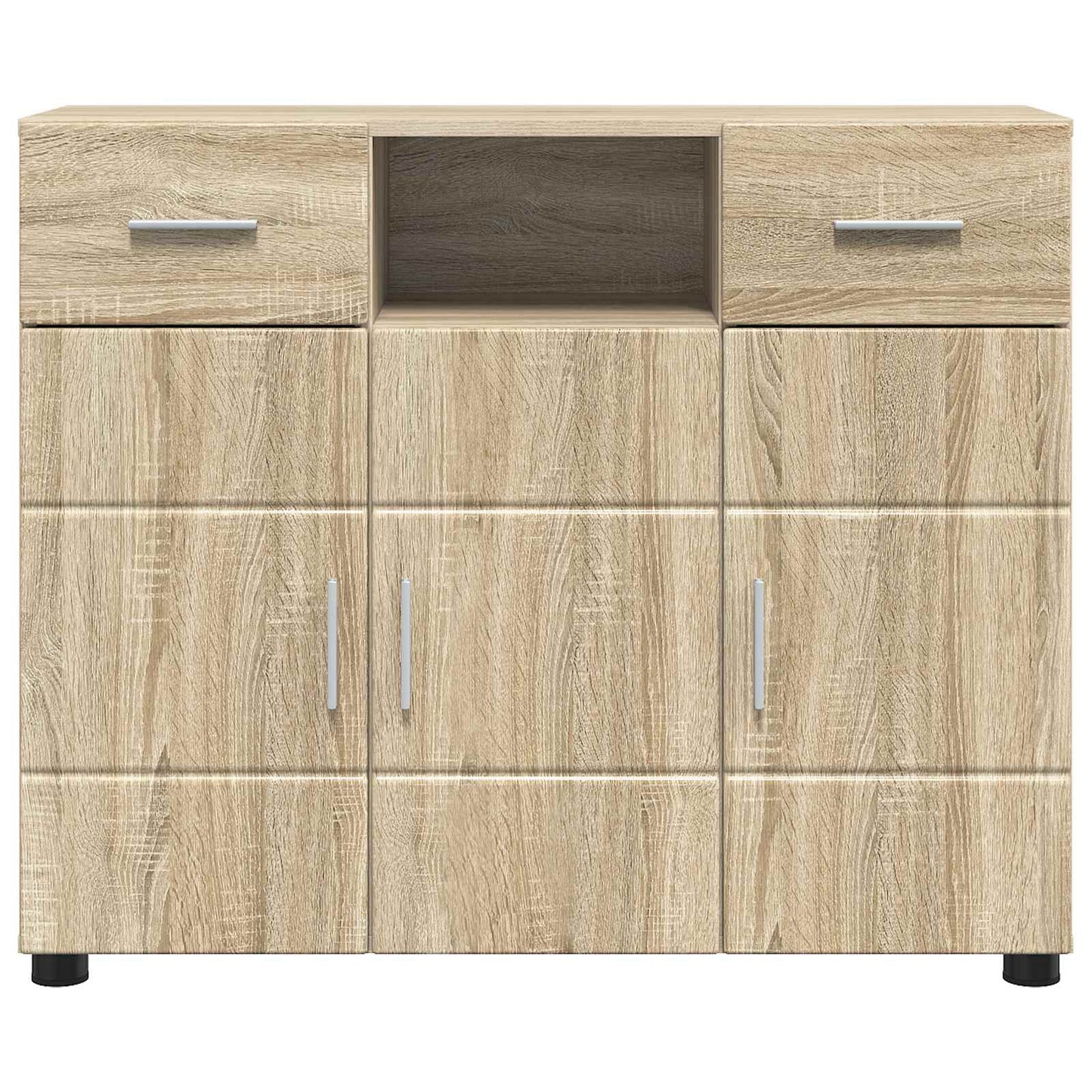 Wooden Cabinet Sonoma Oak 88.5 x 30.5 x 73 cm Engineered Wood