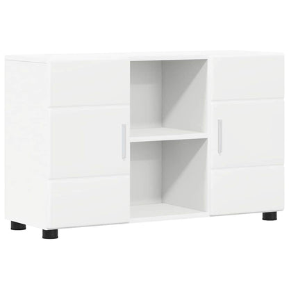 Sideboard FLORIN 88.5 x 30.5 x 55.5 cm White Engineered Wood