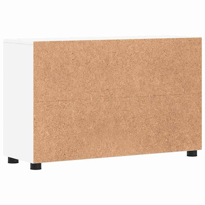 Sideboard FLORIN 88.5 x 30.5 x 55.5 cm White Engineered Wood