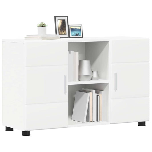Sideboard FLORIN White 88.5 x 30.5 x 55.5 cm Engineered Wood