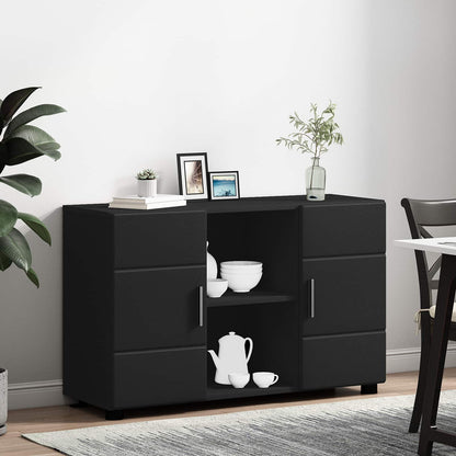 Sideboard FLORIN Black 88.5 x 30.5 x 55.5 cm Engineered Wood