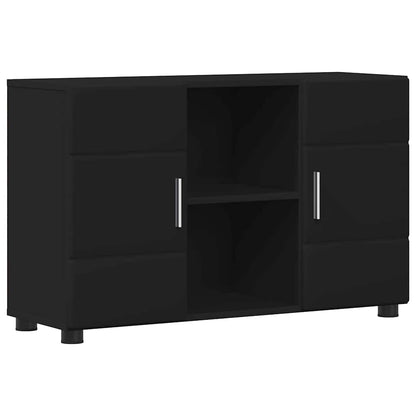 Sideboard FLORIN Black 88.5 x 30.5 x 55.5 cm Engineered Wood