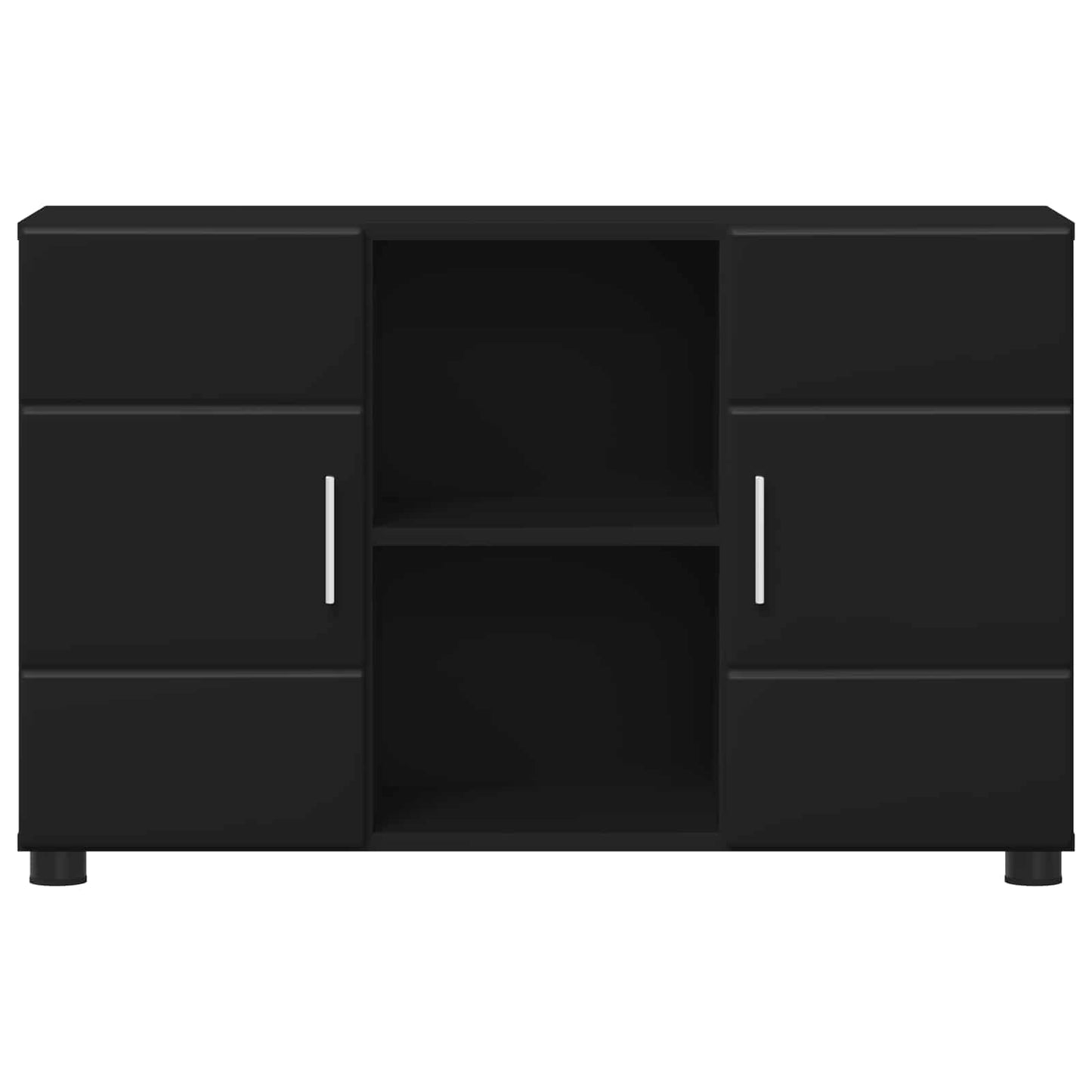 Sideboard FLORIN Black 88.5 x 30.5 x 55.5 cm Engineered Wood