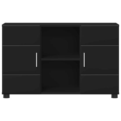 Sideboard FLORIN Black 88.5 x 30.5 x 55.5 cm Engineered Wood