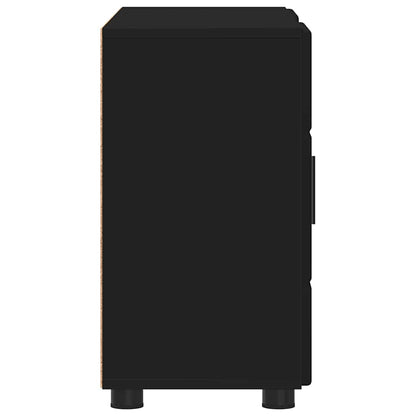 Sideboard FLORIN Black 88.5 x 30.5 x 55.5 cm Engineered Wood