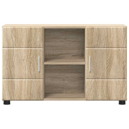 Sideboard with Shelf FLORIN Sonoma Oak 88.5 x 30.5 x 55.5 cm