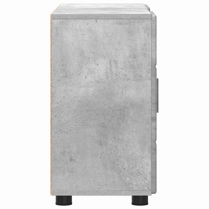 Sideboard FLORIN 88.5 x 30.5 x 55.5 cm Concrete Grey