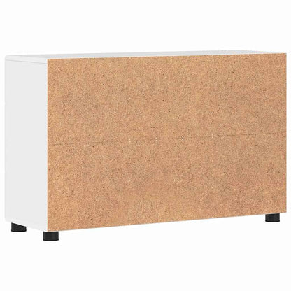 Sideboard FLORIN High Gloss White 88.5 x 30.5 x 55.5 cm