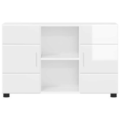 Sideboard FLORIN 88.5 x 30.5 x 55.5 cm High Gloss White